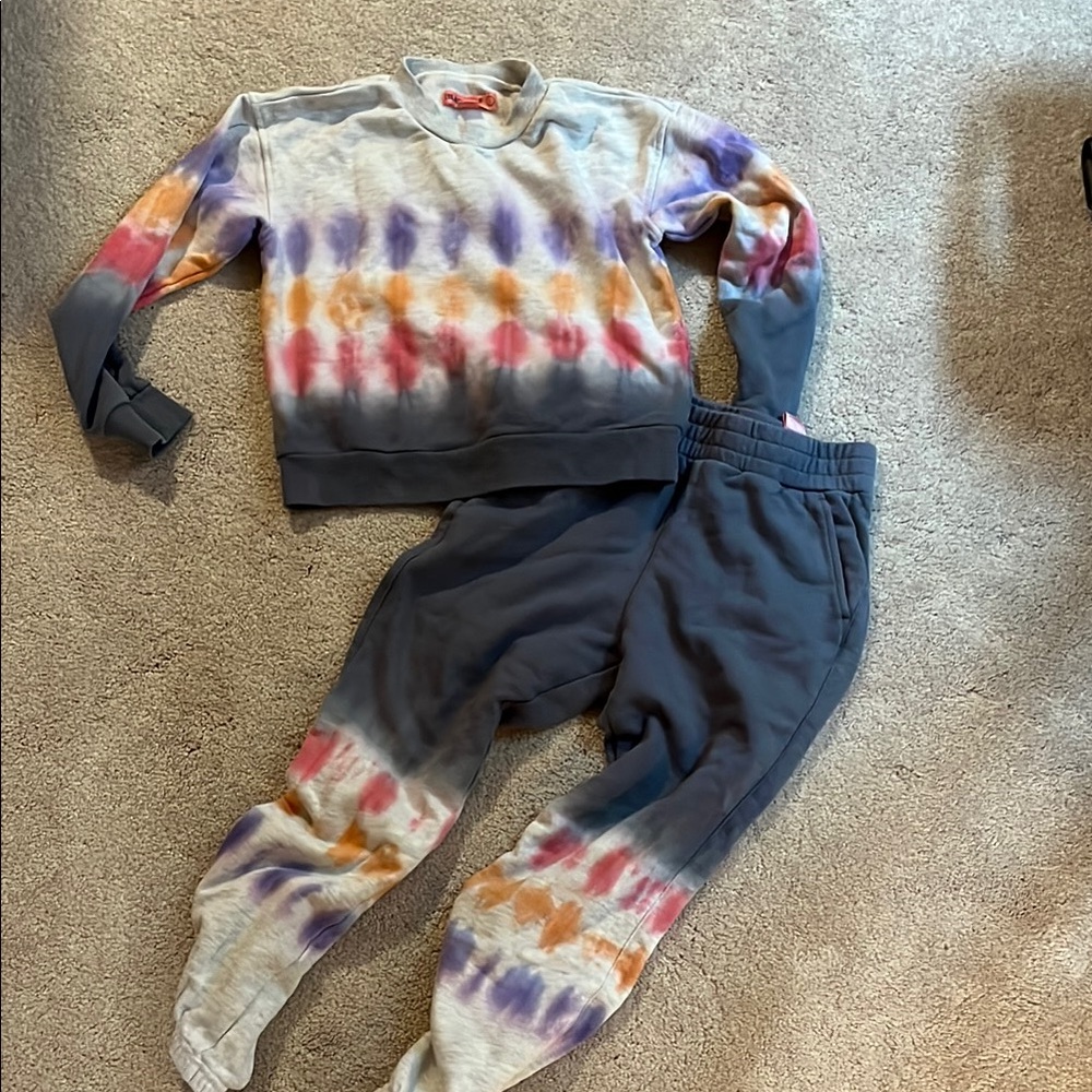 Colorful Tie-Dye Kids Sweatpants